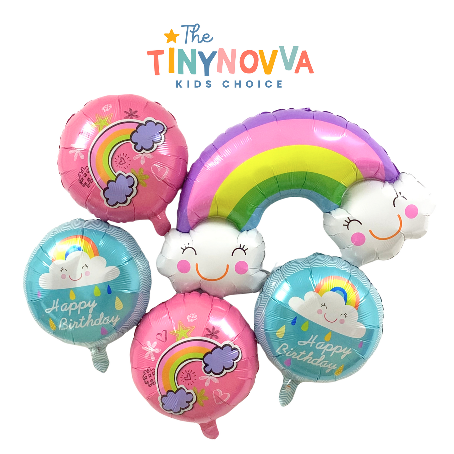 Rainbow Balloon Set