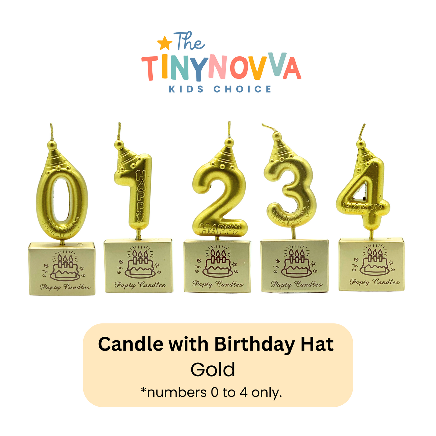 Birthday Candle with Hat