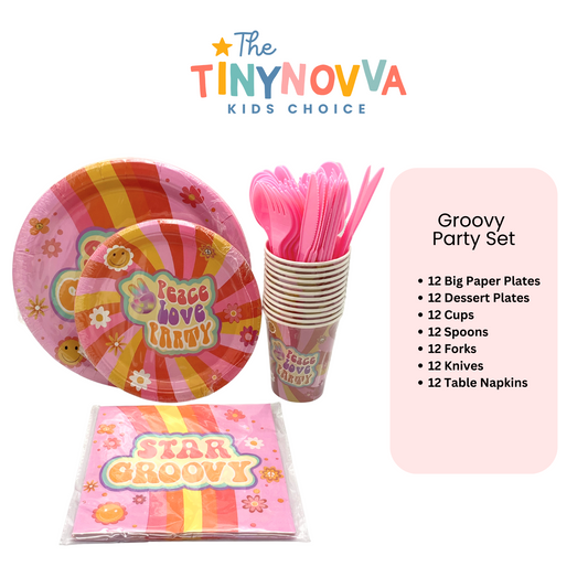 Groovy Theme Party Set