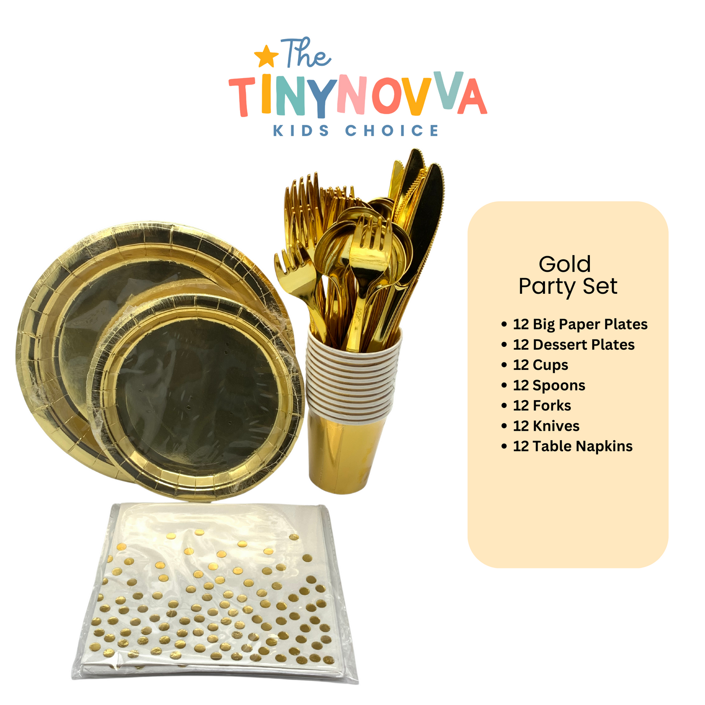 Gold Theme Party Set