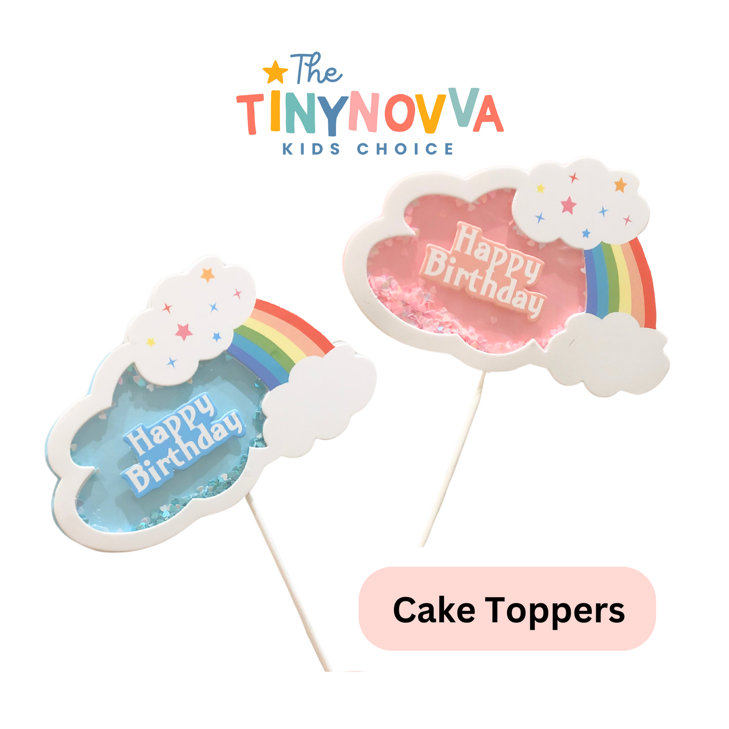 Cloud Cake Toppers